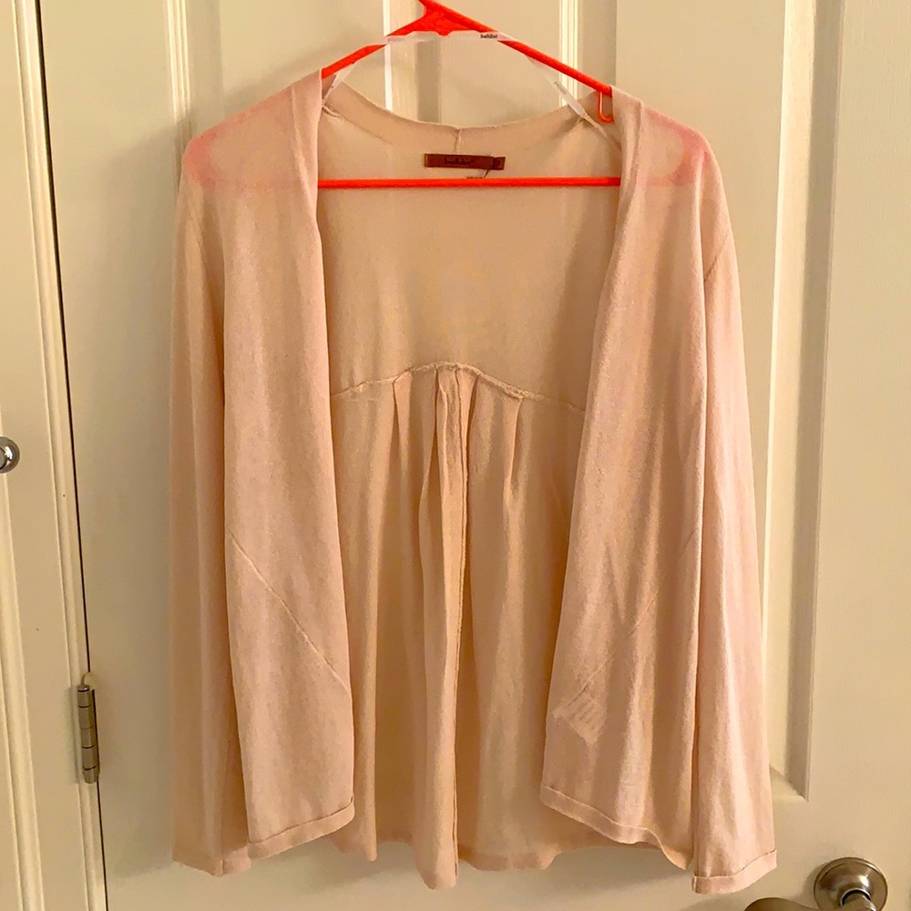 Summertime sheer open cardigan